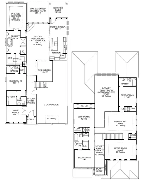 Floorplan - 4040 Infinity Ln, Celina, TX 75078 photo 1 of 1