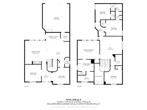 Floorplan - 3314 Springleaf Dr, Mesquite, TX 75181 photo 1 of 1