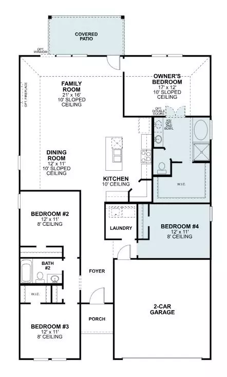 Floorplan - 3820 Birch Ln, Argyle, TX 76226 photo 1 of 1