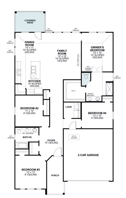 Floorplan - 229 Glade Ln, Celina, TX 75009 photo 1 of 1