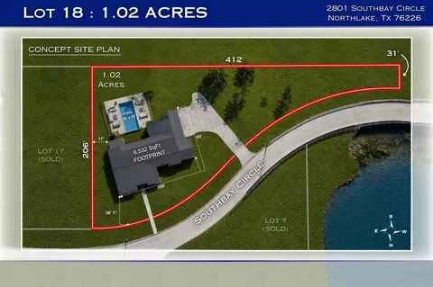 2801 Southbay Cir, Northlake, TX 76226