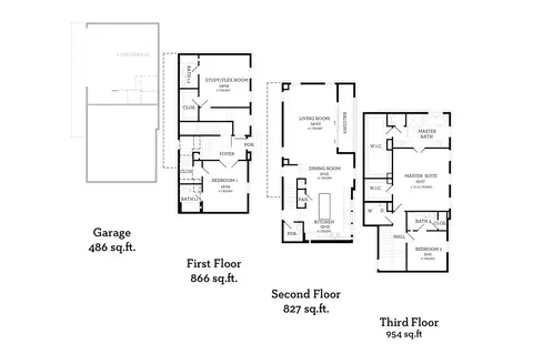 Floorplan - 4074 Oak Cir, Addison, TX 75001 photo 1 of 1