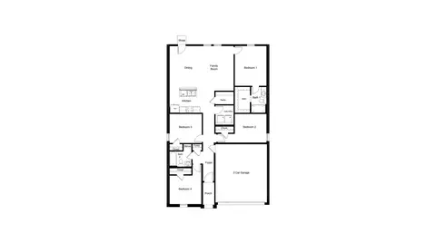 Floorplan - 165 Pinehurst Dr, Boyd, TX 76023 photo 1 of 1