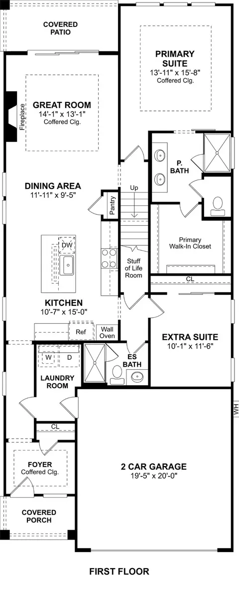 Floorplan - 2723 Ella Joy Ct, Heath, TX 75126 photo 1 of 2