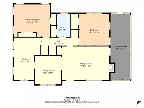 Floorplan - 2616 Pine Ave, Waco, TX 76708 photo 1 of 1