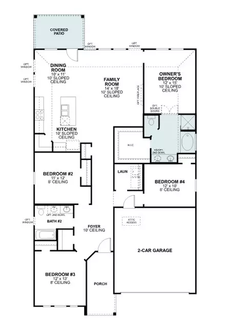 Floorplan - 3932 Birch Ln, Argyle, TX 76226 photo 1 of 1