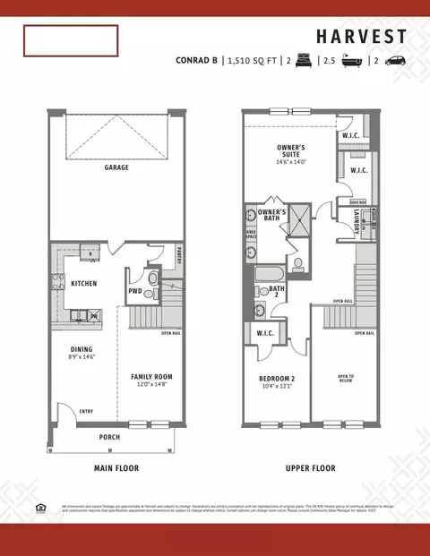 Floorplan - 528 4th St, Argyle, TX 76226 photo 1 of 1