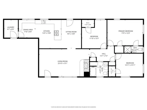 Floorplan - 4601 Robinwood Dr, Waco, TX 76708 photo 1 of 1