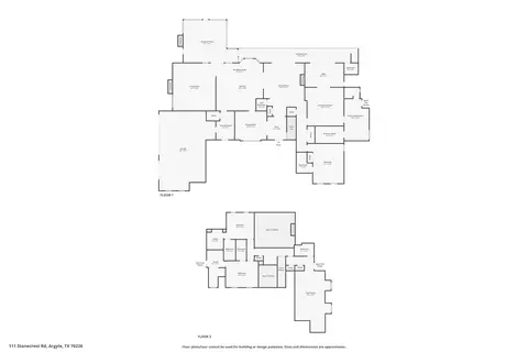 Floorplan - 111 Stonecrest Rd, Argyle, TX 76226 photo 1 of 1