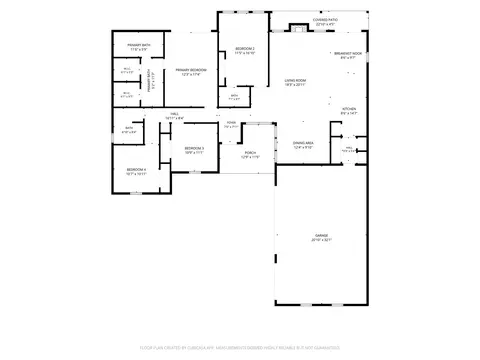 Floorplan - 5000 Edgewater Dr, Rowlett, TX 75088 photo 1 of 1