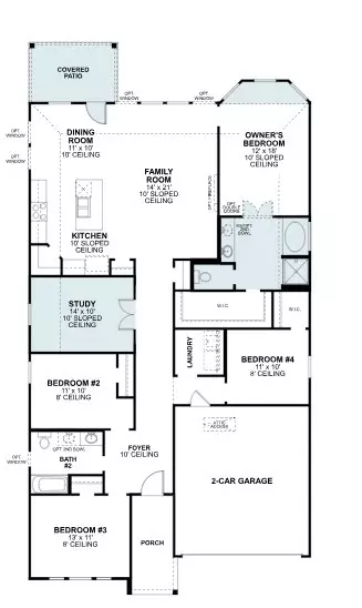 Floorplan - 213 Glade Ln, Celina, TX 75009 photo 1 of 1