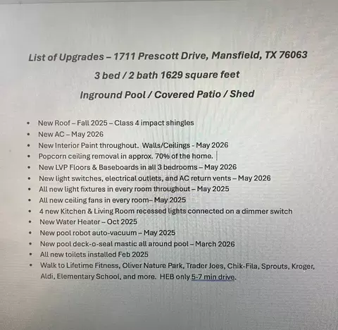 1711 Prescott Dr, Mansfield, TX 76063