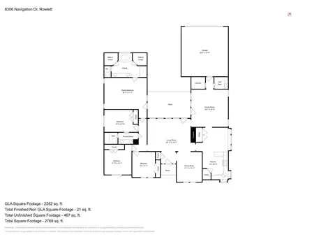 Floorplan - 8306 Navigation Dr, Rowlett, TX 75088 photo 1 of 1