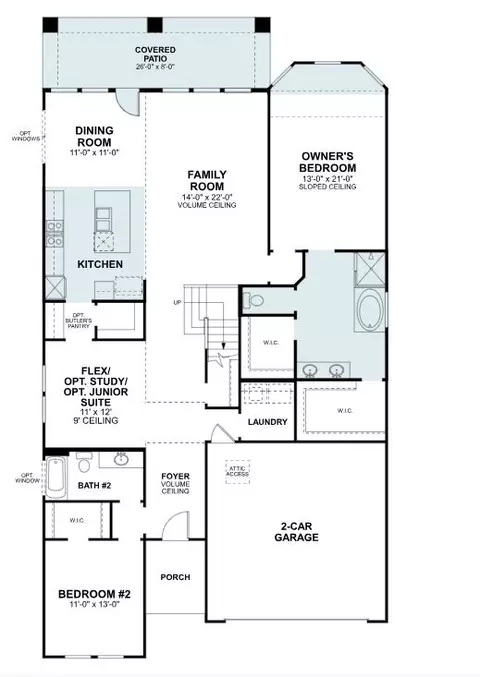 Floorplan - 221 Ogden Dr, Haslet, TX 76052 photo 1 of 2