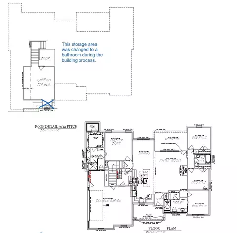 Floorplan - 603 E Burks St, Pilot Point, TX 76258 photo 2 of 2