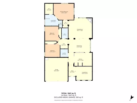 Floorplan - 10409 Condor Loop, Waco, TX 76708 photo 1 of 1