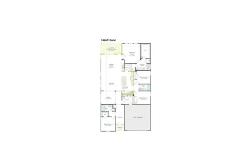 Floorplan - 1749 Willow Patch Dr, Krum, TX 76249 photo 1 of 1