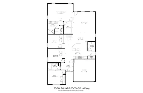 Floorplan - 1501 Razorbill Rd, Denton, TX 76205 photo 1 of 1