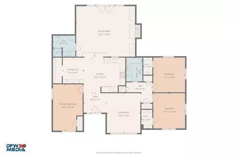 Floorplan - 414 Maple Dr, Terrell, TX 75160 photo 1 of 1