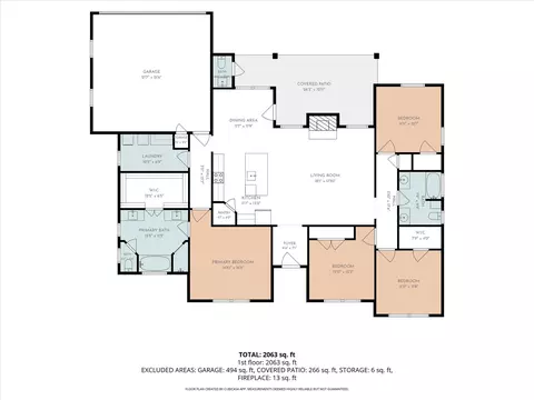 Floorplan - 128 Sydney Ln, Lorena, TX 76655 photo 1 of 1