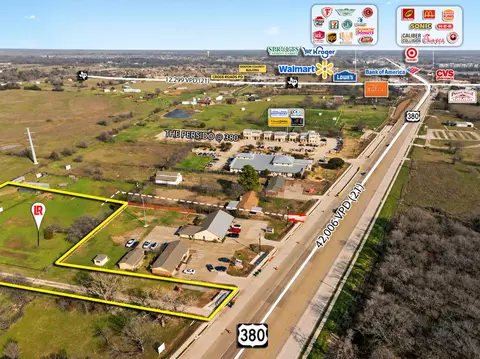 2 E 1 Acres E Us Highway 380 Hwy #LOT -2, Cross Roads, TX 76227