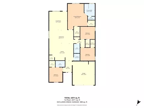 Floorplan - 11308 Celestial Ct, Lorena, TX 76655 photo 1 of 1