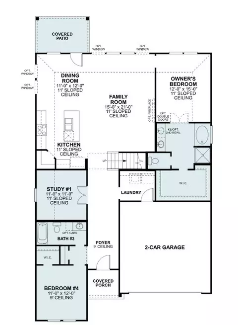 Floorplan - 7409 Sumac Dr, Argyle, TX 76226 photo 1 of 2