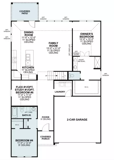 Floorplan - 7204 Poplar Dr, Argyle, TX 76226 photo 1 of 1