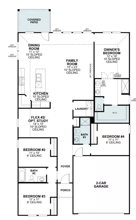 Floorplan - 7401 Sumac Dr, Argyle, TX 76226 photo 1 of 1