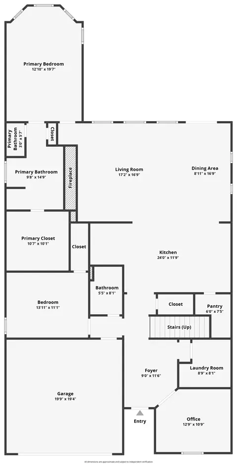 Floorplan - 704 Corner Post Path, Celina, TX 75009 photo 1 of 2