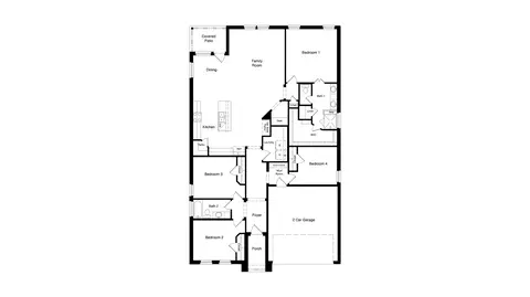 Floorplan - 3308 Pier View St, Midlothian, TX 76065 photo 1 of 1