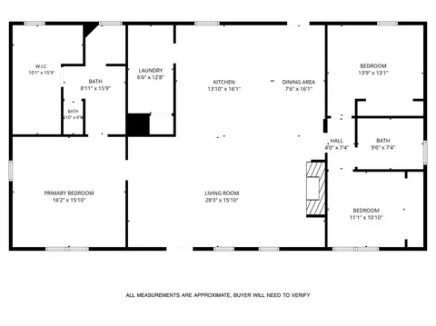 Floorplan - 2207 Talbert Ranch Rd, China Spring, TX 76633 photo 1 of 1