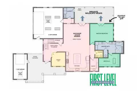 Floorplan - 117 Bald Eagle Ct, Graford, TX 76449 photo 1 of 2