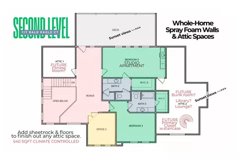 Floorplan - 117 Bald Eagle Ct, Graford, TX 76449 photo 2 of 2