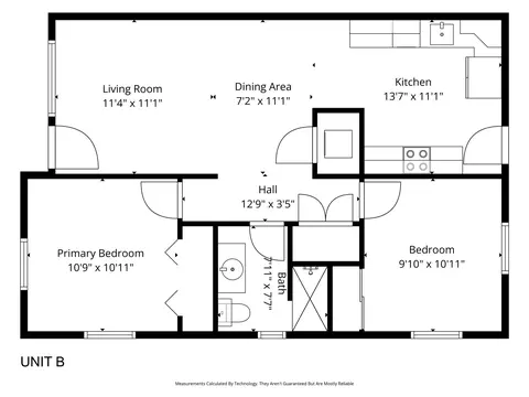 Floorplan - 403 E Franklin St, Grapevine, TX 76051 photo 2 of 2