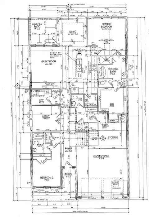 Floorplan - 2547 Parkstone Dr, Celina, TX 75009 photo 1 of 2