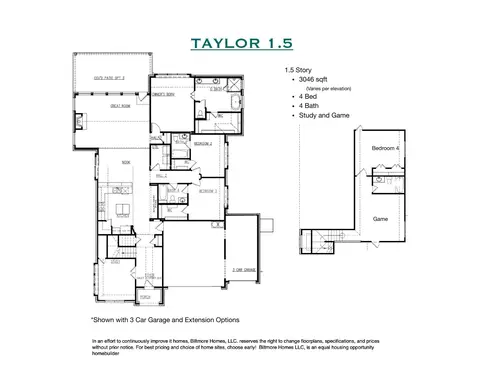 Floorplan - 1065 Monaco Ct, Springtown, TX 76082 photo 1 of 1