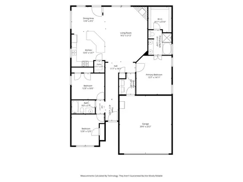 Floorplan - 1206 Freestone Dr, Melissa, TX 75454 photo 1 of 1