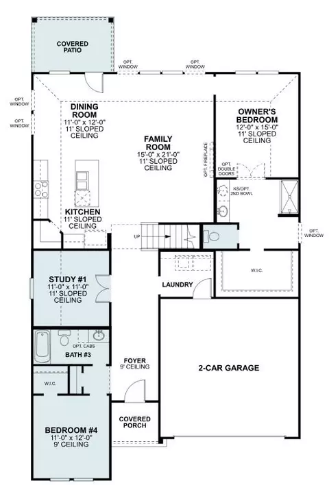 Floorplan - 5208 Middlestone Ln, Argyle, TX 76226 photo 1 of 2