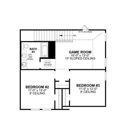 Floorplan - 5208 Middlestone Ln, Argyle, TX 76226 photo 2 of 2