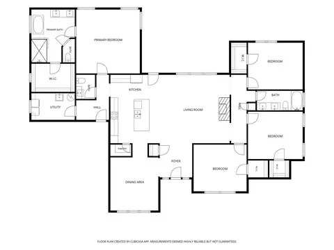 Floorplan - 135 Smith Ln, Combine, TX 75159 photo 1 of 1