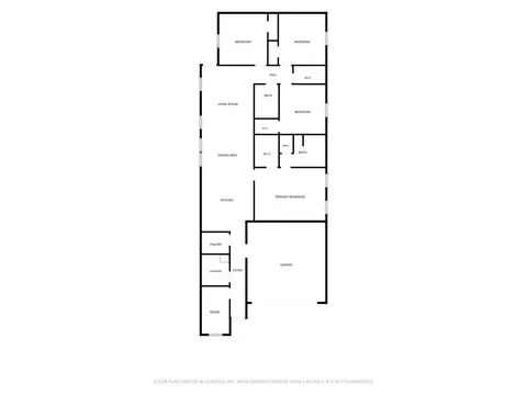 Floorplan - 724 Gilbert St, Terrell, TX 75160 photo 1 of 1