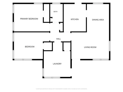 Floorplan - 2701 Windsor Ave, Waco, TX 76708 photo 1 of 2