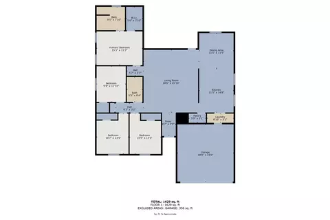 Floorplan - 4213 Larry Don Ln, Waco, TX 76708 photo 1 of 1