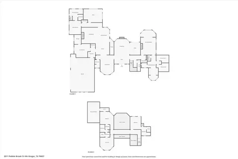 Floorplan - 2011 Pebble Brook Cir, Mcgregor, TX 76657 photo 1 of 3