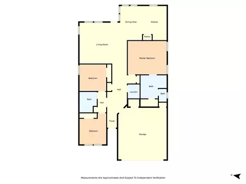 Floorplan - 414 Travis Dr, Mcgregor, TX 76657 photo 1 of 1