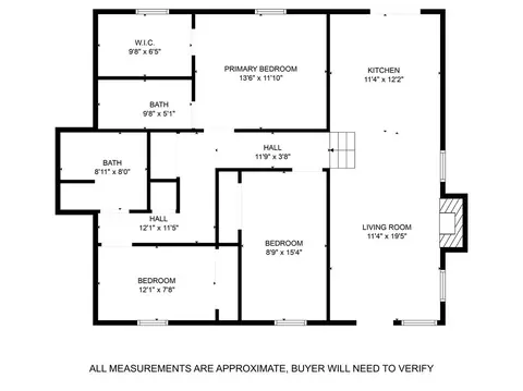 Floorplan - 1541 Clark Ave, Waco, TX 76708 photo 1 of 1