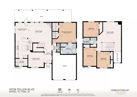 Floorplan - 19726 Teller Blvd, Spring, TX 77388 photo 2 of 2