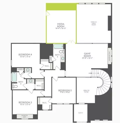 Floorplan - 8039 Leaf Drift Ct, Fulshear, TX 77441 photo 1 of 3