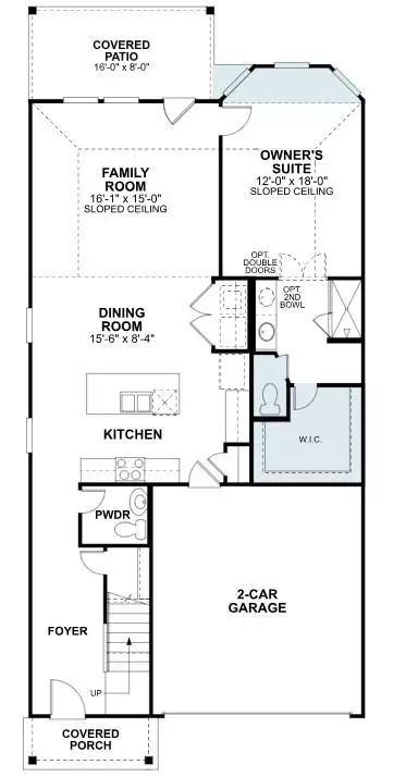 Floorplan - 673 Falling Cave Dr, Willis, TX 77378 photo 1 of 2